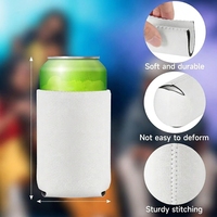Porte-canette flottant en néoprène personnalisé avec logo, support pour briquet, idéal pour les cadeaux de fête