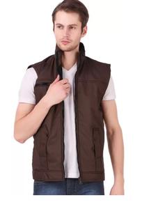 Chaqueta acolchada personalizada unisex de invierno con acolchado de burbujas, abrigo sin mangas de lona para hombre, chaqueta OEM ODM para hombre - Product Image 5