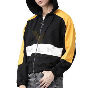 Sweats à capuche décontractés en coton et polyester pour femmes avec logo sur le devant Manches longues et col à capuche Séchage rapide pour la saison d'hiver en solde - Product Image 1
