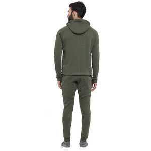 Conjunto de chándal para hombre 2025 Venta caliente de dos piezas Slim Fit cremallera Sudadera con capucha y pantalones de chándal a prueba de viento al por mayor Streetwear Fitness - Product Image 3