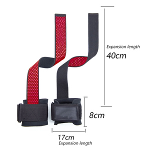 Correas de gancho deportivas hechas en fábrica para el éxito del levantamiento de pesas Correas de gancho de levantamiento de pesas de calidad superior para un mejor control - Product Image 2