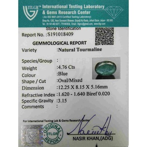 Pierre précieuse tourmaline facettée de 4,76 carats, cristal naturel, pierre précieuse rose avec effet de changement de couleur, 6 mm de haut - Product Image 4