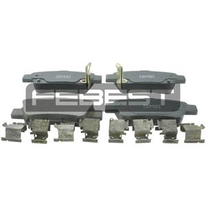 Pastiglie freno posteriori FEBEST (0301-RER) - Product Image 1