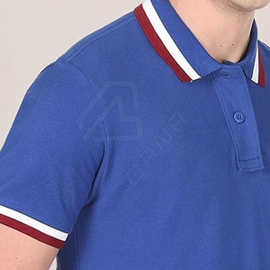Vente chaude Polo Marque Privée Fabriqué En Usine Nouveau Style Tendance Hommes Polo Tissu Respirant Slim Fit Hommes Polo - Product Image 6