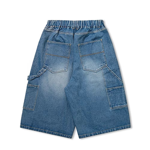 Personalizado su propio logotipo corto con bolsillos para hombres Casual transpirable verano ligero medio pantalones cortos para hombres - Product Image 5