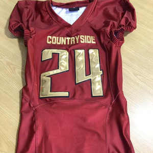 Diseño personalizado 2022 Uniformes de Ligas de Fútbol Americano Aparejos Juveniles Sarga Uniformes de Fútbol Americano Adultos Jerseys de Estilo Profesional - Product Image 2