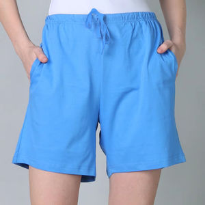 2025 Premium Quality Fitness Gym <b>Shorts</b> for Women Breathable Cotton High Waist <b>Bermuda</b> <b>Shorts</b> with Pockets for <b>Ladies</b> Girls - Product Image 1