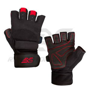 Gants d'haltérophilie de gymnastique demi-doigt d'usine en gros musculation exercice de fitness gant d'haltérophilie d'entraînement de gymnastique - Product Image 3