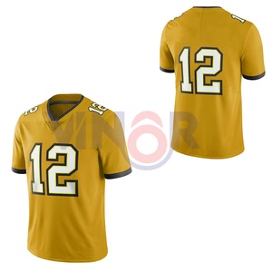 Conception Personnalisée de Votre Propre Équipe de Sublimation Maillot de Football Américain Nouvelle Arrivée Fabricant de Sports d'Été Maillot de Football Américain - Product Image 1