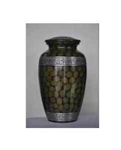 Urnes funéraires en aluminium de qualité supérieure, écologiques, style Art déco, avec gravure personnalisée en couleur, accessoires funéraires pour adultes - Product Image 6
