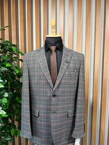 La chaqueta de chaqueta más preferida más vendida Venta caliente nuevo producto Último diseño elegante nuevo diseño Trajes de moda para hombres - Product Image 6