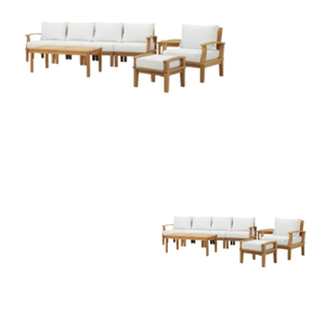 Ensemble de canapés en teck de qualité supérieure au design moderne Meubles de patio en gros pour le jardin, les hôtels, les villas et d'autres utilisations - Product Image 3