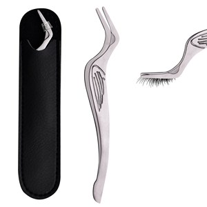 Aplicador de Pestañas de Acero Inoxidable Mate, Acero Inoxidable Chapado en Oro con Punta de Fibra Antiestática de Precisión, Etiquetado Privado - Product Image 2