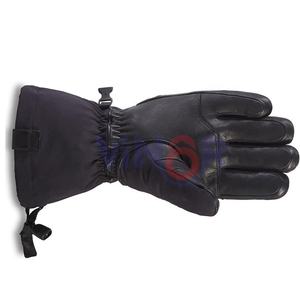 Guantes de esquí calefactables impermeables de invierno de rango superior mitones de esquí de cuero a prueba de viento para niños cómodos deportes y conducción guantes de esquí - Product Image 3