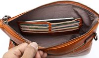Pochette de soirée en cuir artisanal de haute qualité, élégante, moderne, classique, antique, pour femme, idéale pour les voyages et les sorties, personnalisable, cadeau