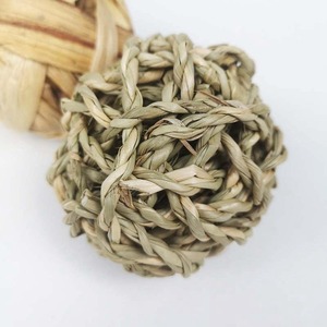 Seagrass chew balls sea <b>grass</b> ball toy eco-friendly straw accessories for guinea pig hamster - Product Image 6