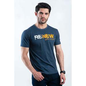 T-shirt classique ARNO 100 % coton à col rond, motif graphique, style hip-hop, en jersey ciré, pour le fitness, t-shirts vierges imprimés - Product Image 1