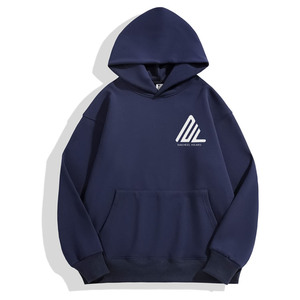 Sudadera con Capucha de Felpa de Mezcla de Algodón Premium 360GSM, Interior Cepillado, Tela Suave al Tacto, Ajuste Relajado, Bolsillo Canguro, Ribete Acanalado, Personalizable - Product Image 1