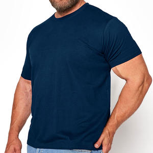 Top qualité personnalisé blanc hommes grand T-shirt grande taille grande été respirant coton Spandex gris et autre couleur T-shirt pour hommes - Product Image 6