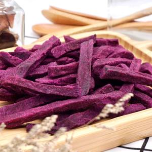 Casse-croûte secs de patate douce les plus vendus en gros lanières de patate douce violettes séchées pour les acheteurs en gros - Product Image 4