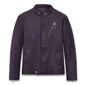 Chaqueta de cuero al por mayor, nueva chaqueta de cuero a la moda para hombre, chaqueta de invierno de cuero para hombre con logotipo personalizado de alta calidad - Product Image 6