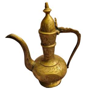 Aftaba en laiton de haute qualité avec gravure, finition polie pour l'eau potable, aftaba en laiton vintage, ustensiles de cuisine - Product Image 5