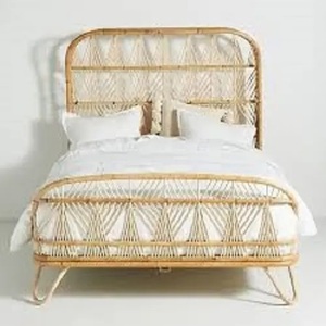 Prix de gros Mobilier de maison moderne à fonctions multiples en bambou Lit naturel à soutien solide de chambre à coucher du Vietnam - Product Image 2