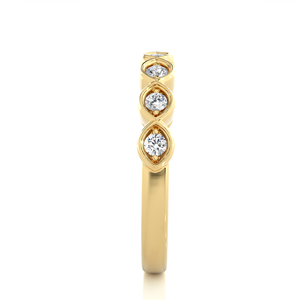 <b>Indian</b> Manufacture Elegant Natural Diamond <b>Ring</b> IGI Certified 14K Gold Plated for Wedding or Anniversary - Product Image 5