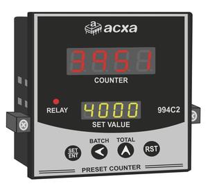 Contador preestablecido digital industrial Acxa-994C2 (Grande) - Product Image 1
