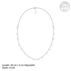 Boucles d'oreilles fines Anushka Sharma Silver Queens Collection - Product Image 2