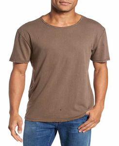 High Quality <b>Men's</b> Casual <b>Short</b> T-Shirt Custom Blue Silk Print 100% Cotton O-Neck Plus Size Wholesale American Size Knitted - Product Image 2