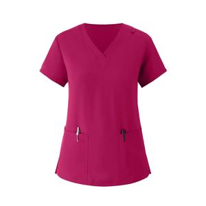 Conjuntos de enfermería personalizados para mujer, nuevo estilo, poliéster, clínica dental, uniformes para correr, ropa de Hospital - Product Image 3