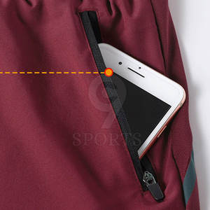 Pantalones cortos de gimnasio ligeros de marca personalizada para hombre, estilo informal de patrón sólido con cierre de cintura elástica, servicio OEM - Product Image 3