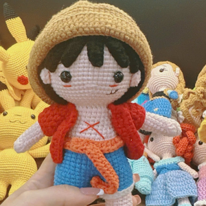 LLavero de Animal de ganchillo hecho a mano lindo Amigurumi llavero colgante tejido llavero mochila coche encantos OEM ODM hecho en Vietnam - Product Image 5