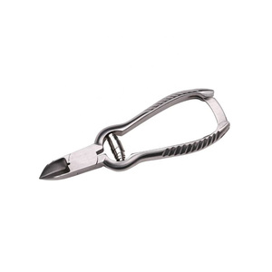 Coupe-ongles à lames concaves professionnelles en acier inoxydable avec verrouillage à ressort de baril pour bébé manucure coupe-ongles pour utilisation au doigt - Product Image 6