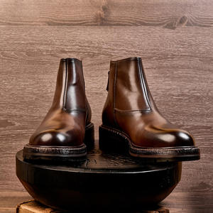 Chaussures de ville en cuir de porc de haute qualité avec revêtement imperméable et semelle intérieure souple pour hommes - Product Image 2