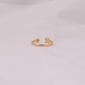 แหวนหมั้นเพชรที่เจียระไนในห้องแล็บสีทอง14KT ออกแบบให้เป็นของขวัญที่สมบูรณ์แบบแหวนเพชรที่ผ่านการรับรองจากร้าน Solitaire IGI - Product Image 3