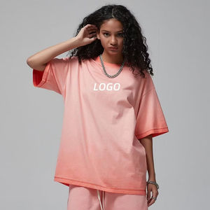 Camiseta Extra Grande para Hombre, 100% Algodón, 230g-260g, Lavado Ácido |   Logotipo personalizado Mineral Vintage Stone Washed - Product Image 5