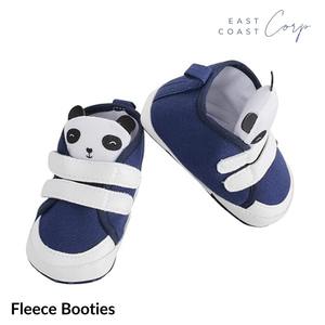 Cozy Fleece Infant All Seasons Booties Cómodo Transpirable Azul Casual Baby Boy and Girl Booties by Panda for Winter - Product Image 1