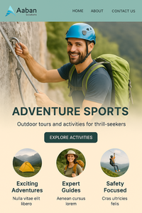 การพัฒนาเว็บไซต์กีฬาผจญภัยระดับมืออาชีพผู้เชี่ยวชาญเว็บที่มีทักษะในสหรัฐอเมริกานำเสนอการปรากฏตัวออนไลน์ที่เชื่อถือได้และราคาไม่แพง - Product Image 4