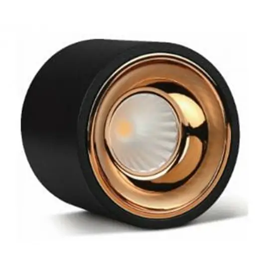 7 Wát Deco bề mặt COB Rose Gold phong cách hiện đại thay đổi độ sáng khách sạn cửa hàng nhà COB lõm LED Spotlight tại giá bán buôn