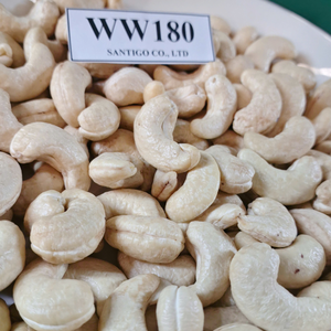 ถั่วเม็ดมะม่วงหิมพานต์ noix de cajou santigo Kaju W180มะม่วงหิมพานต์ OEM บรรจุภัณฑ์ ODM - Product Image 1