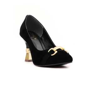 <b>Black</b> Court <b>Pumps</b> WN7280 - Product Image 2