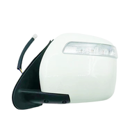 Espejo retrovisor ajustable eléctrico de mano cromado para Toyota Coaster para reacondicionamiento de JAC Kinglong