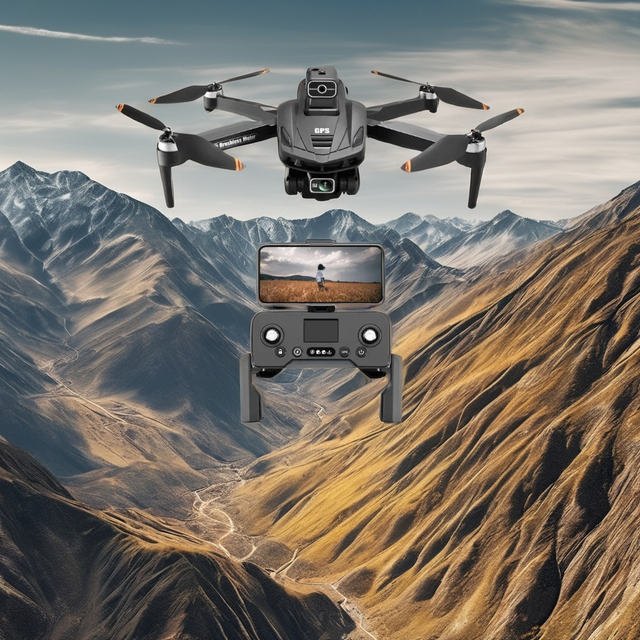 V168GPS 8K High-Definition Aerial Photography Brushless Intelligent Obstacle Avoidance Automatic Return Beginner-Friendly Drone