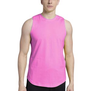Camisetas sin mangas de algodón informales para hombre Chaleco 100% de algodón para hombre - Product Image 2