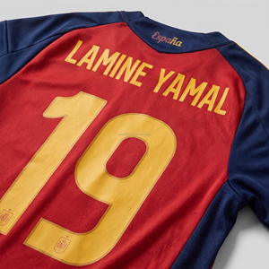 Maglie da Calcio Personalizzate con Logo, Traspiranti, Elasticizzate in Quattro Direzioni, Kit da Allenamento <span class=keywords><strong>Messi</strong></span>, Unisex, Stile Retrò - Product Image 4