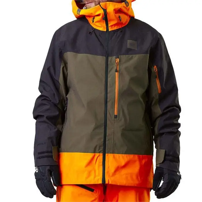 Vêtements de ski isolants Thinsulate 3M les plus performants Veste de ski colorée de haute qualité pour hommes en vente en ligne