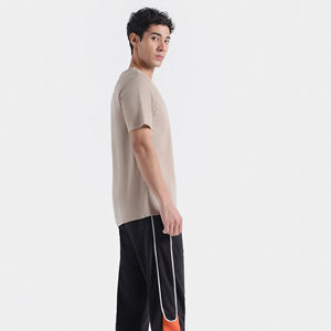 เสื้อยืดผ้าฝ้ายพิมพ์ลายสกรีนสำหรับผู้ชายเสื้อยืดสีขาวล้วนแบบ100% ใหม่ล่าสุดออกแบบได้ตามต้องการ - Product Image 3