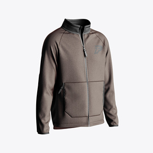 Veste polaire légère de haute qualité avec logo personnalisé pour hommes vêtements d'entraînement pour sports de plein air chauds et respirants avec fermeture éclair - Product Image 5